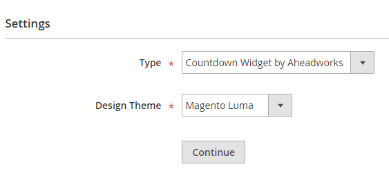 Countdown widget | Countdown Timer for Magento 2