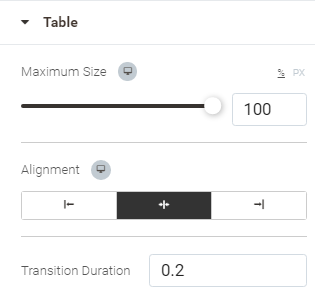 Table Widgets | Buildify for Magento 2