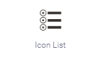 Icon List Widgets | Buildify for Magento 2