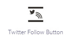 twitter follow button Widgets | Buildify for Magento 2