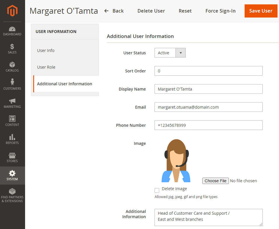 Enabling Agent's Card | Help Desk Ultimate for Magento 2